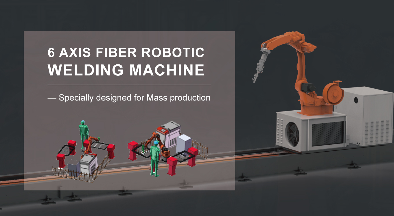 6 AXIS FIBER ROBOTIC
WELDING MACHINE